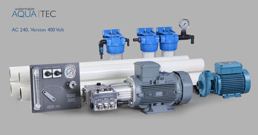 Watermaker Aquatec AC 150 for Yachts and commercial ships.